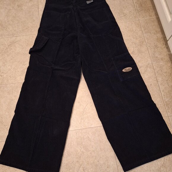 Bleubolt Jeans Wide Leg Corduroy Carpenter Pants - Picture 2 of 5